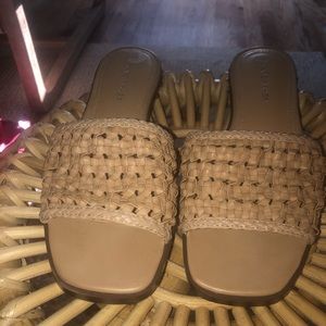 Nude Jeremy Flat Sandal